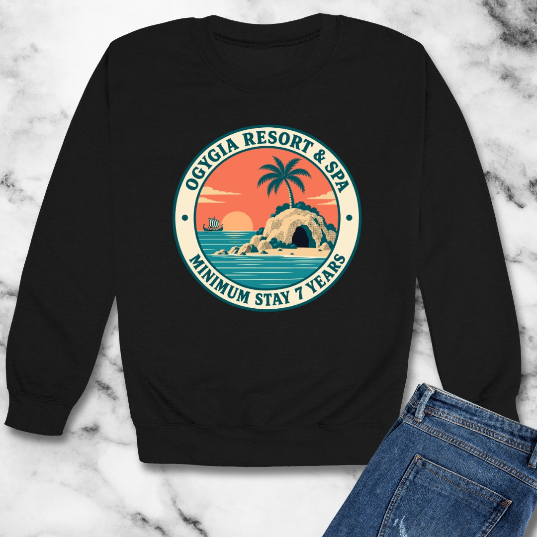 Ogygia Resort & Spa Unisex Heavy Crewneck Sweatshirt
