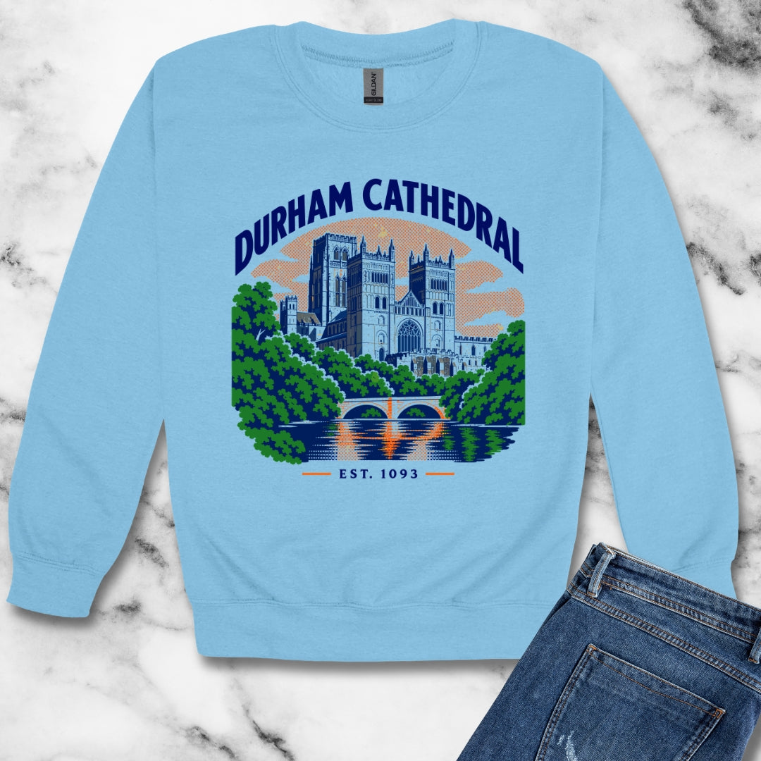 Durham Cathedral Unisex Heavy Crewneck Sweatshirt