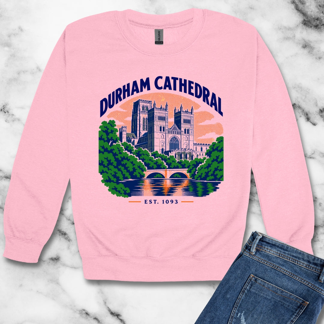 Durham Cathedral Unisex Heavy Crewneck Sweatshirt
