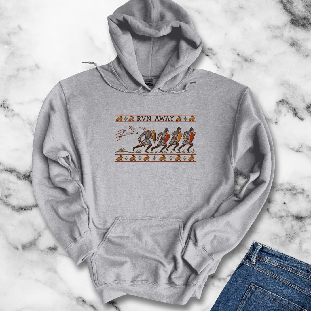Run Away Killer Rabbit Holy Grail Hoodie