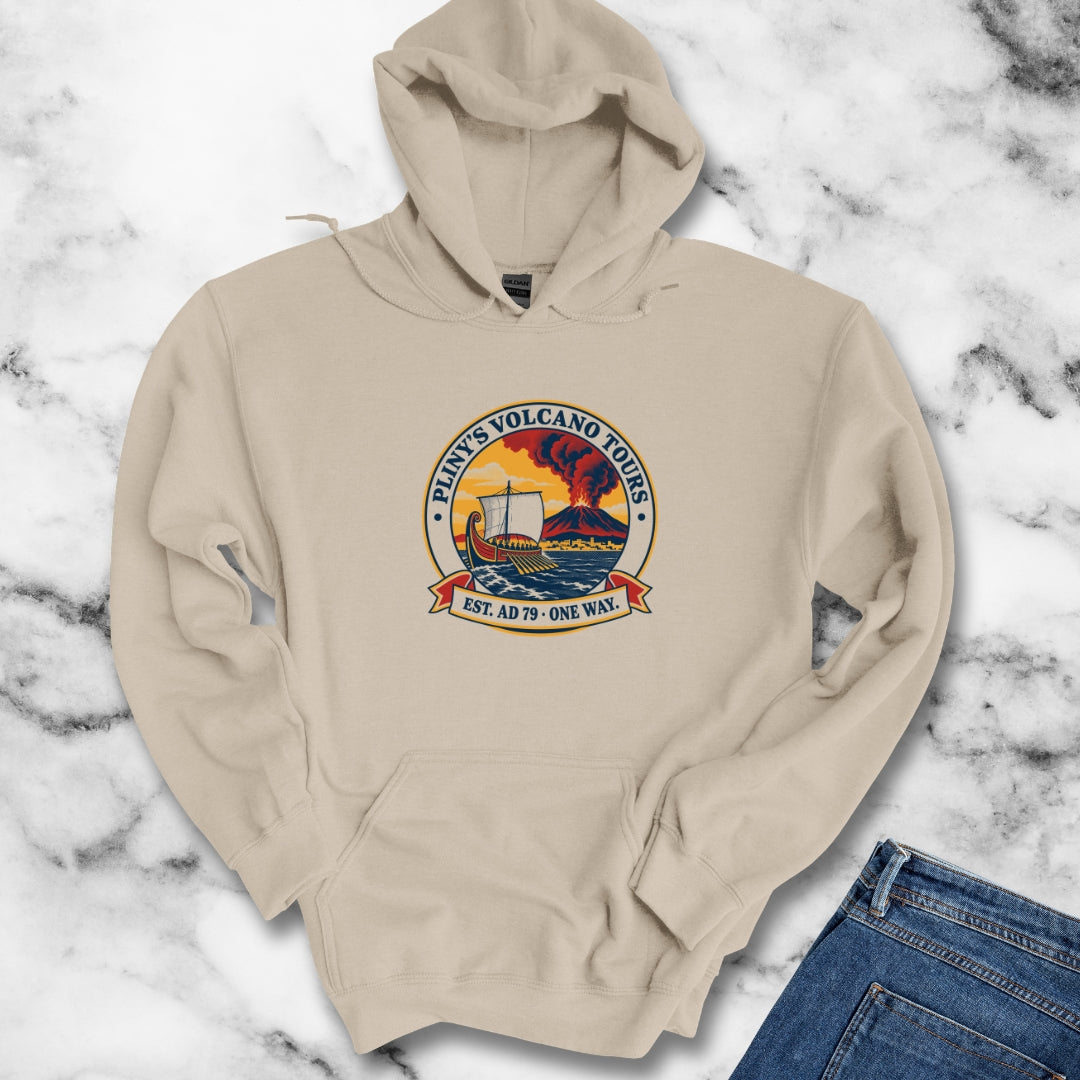 Pliny's Volcano Tours Hoodie