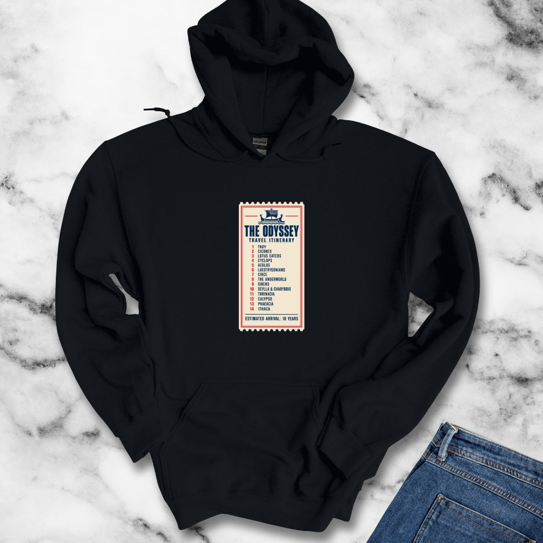 Odyssey Travel Itinerary Hoodie