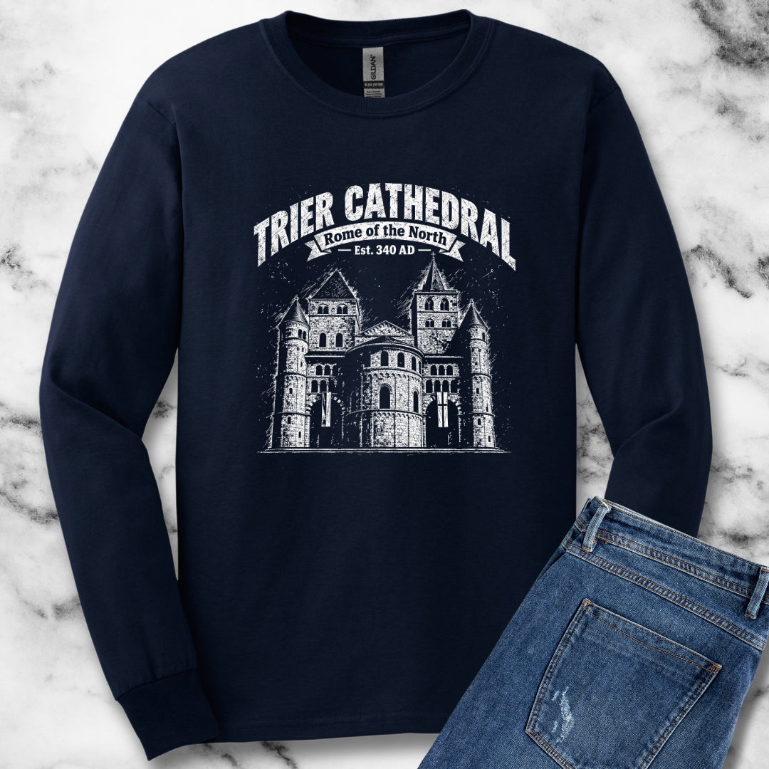 Rome of the North Trier Cathedral Unisex Long Sleeve Tee