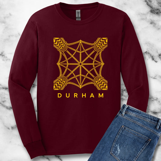 Durham Cathedral Vaulted Ceiling Unisex Long Sleeve Tee
