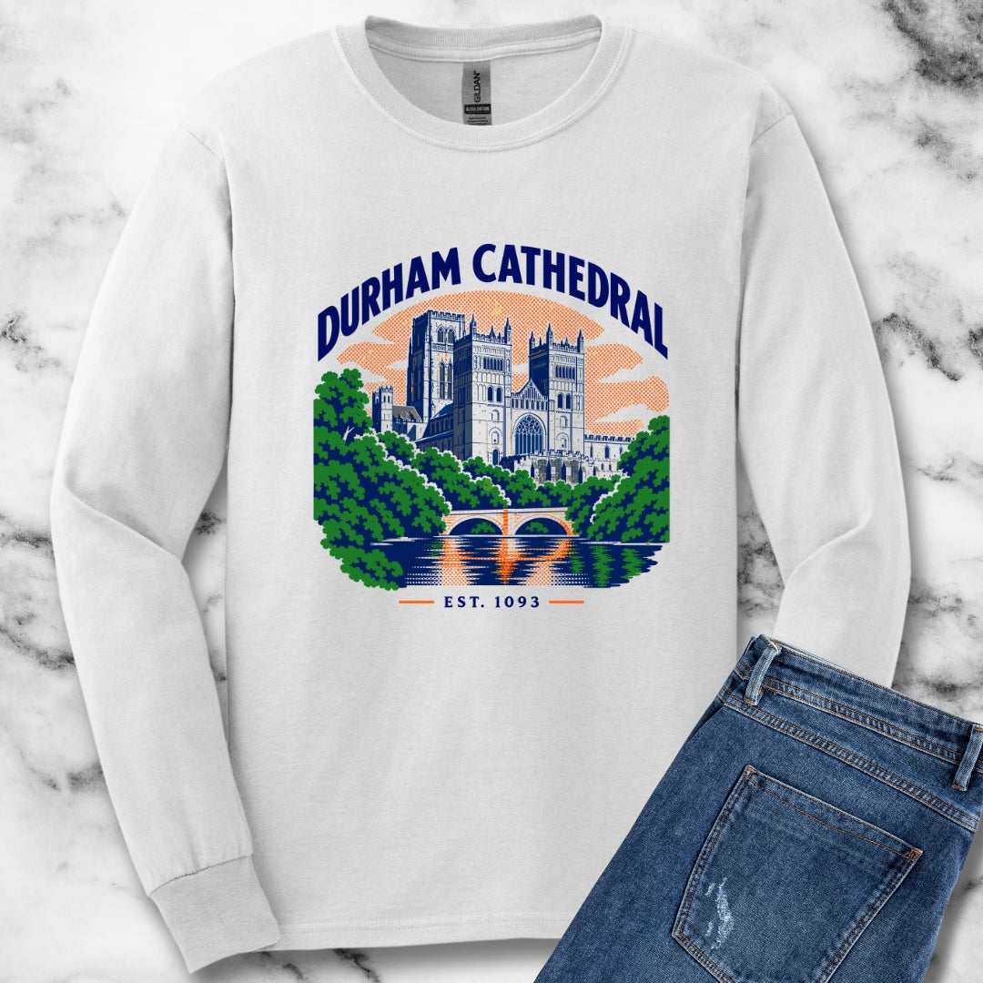 Durham Cathedral Unisex Long Sleeve Tee