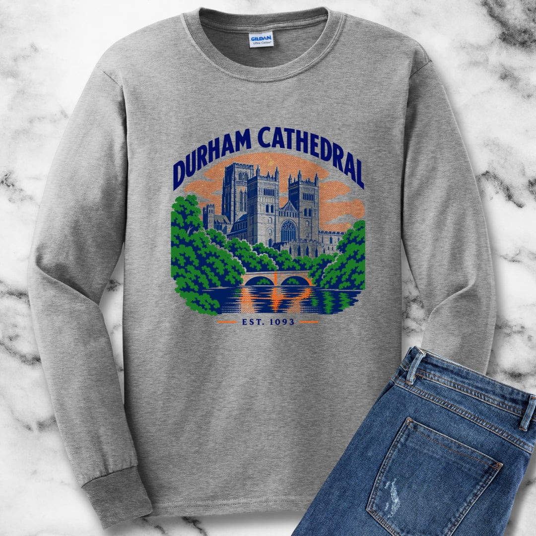Durham Cathedral Unisex Long Sleeve Tee