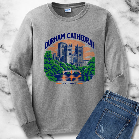 Durham Cathedral Unisex Long Sleeve Tee