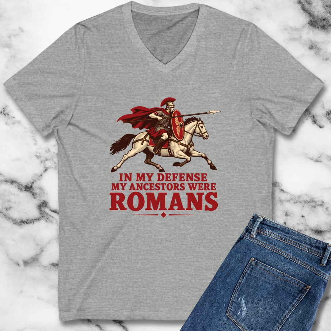 Ancestors Were Roman V-neck