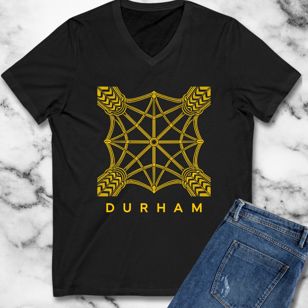 Durham Cathedral Vaulted Ceiling V-Neck