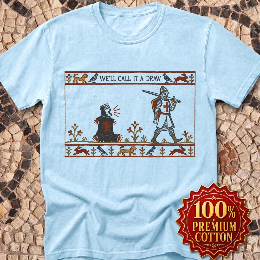 Black Knight Holy Grail Quote Premium Tee