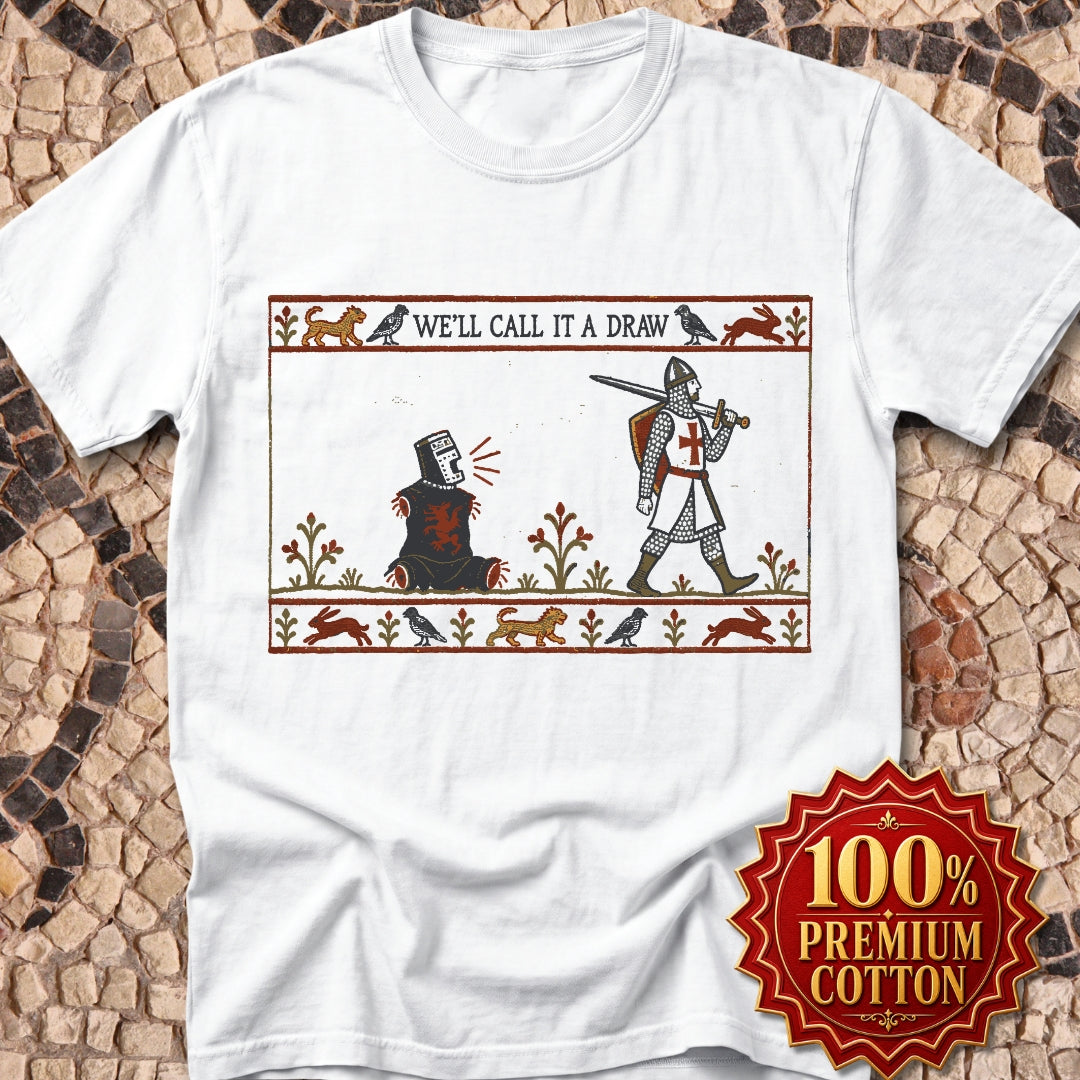 Black Knight Holy Grail Quote Premium Tee