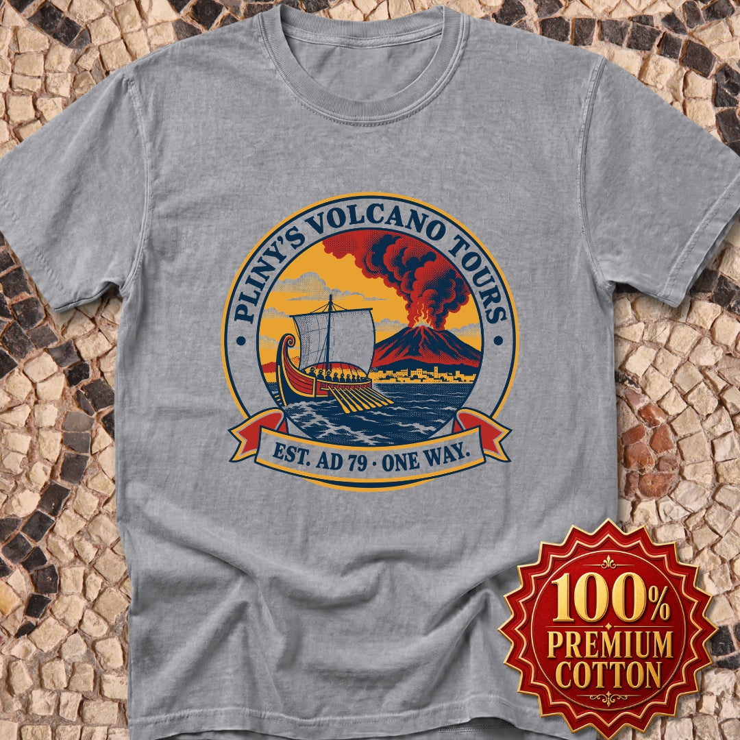 Pliny's Volcano Tours Premium Tee
