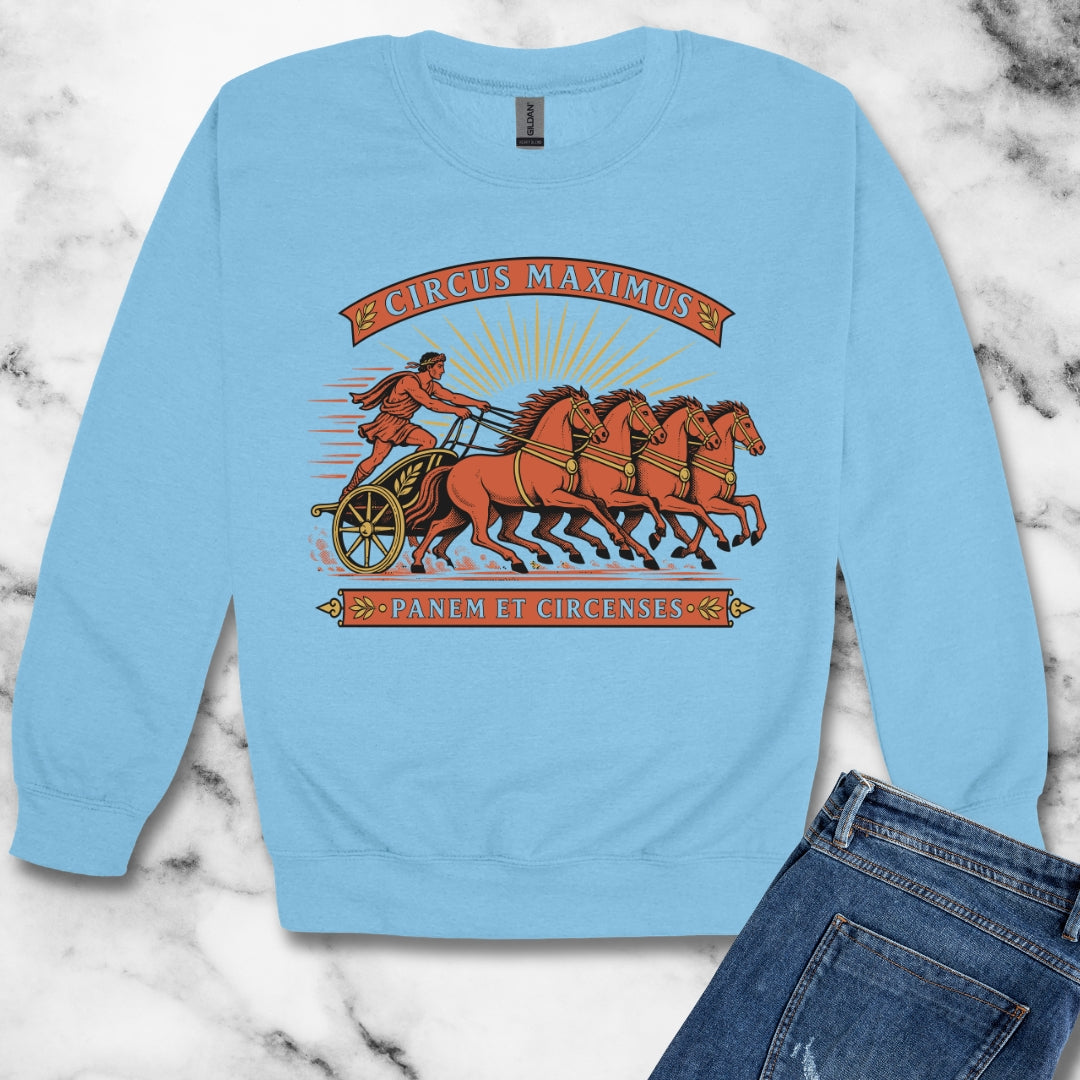 Circus Maximus Panem et Circenses Unisex Heavy Crewneck Sweatshirt