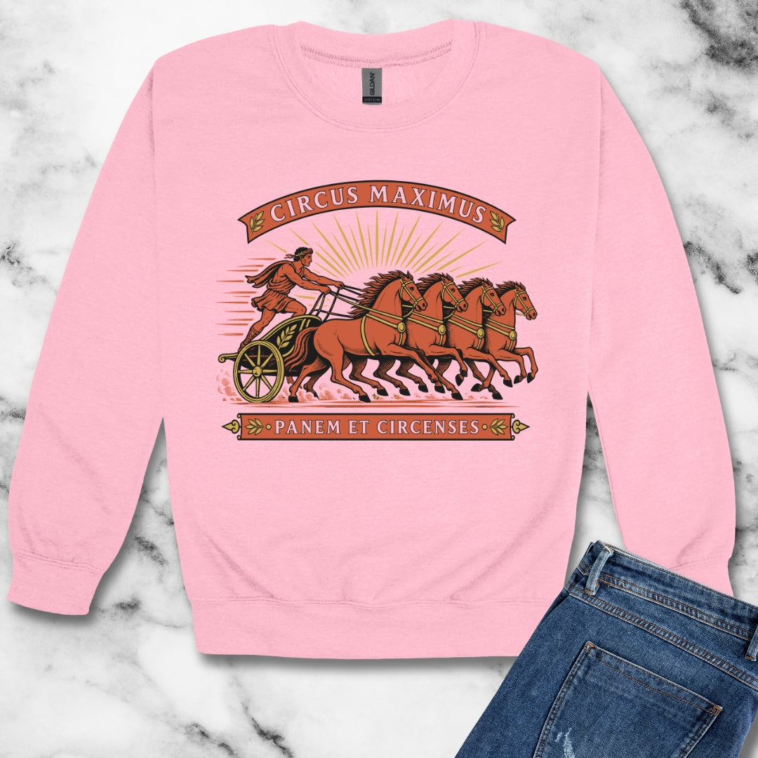 Circus Maximus Panem et Circenses Unisex Heavy Crewneck Sweatshirt