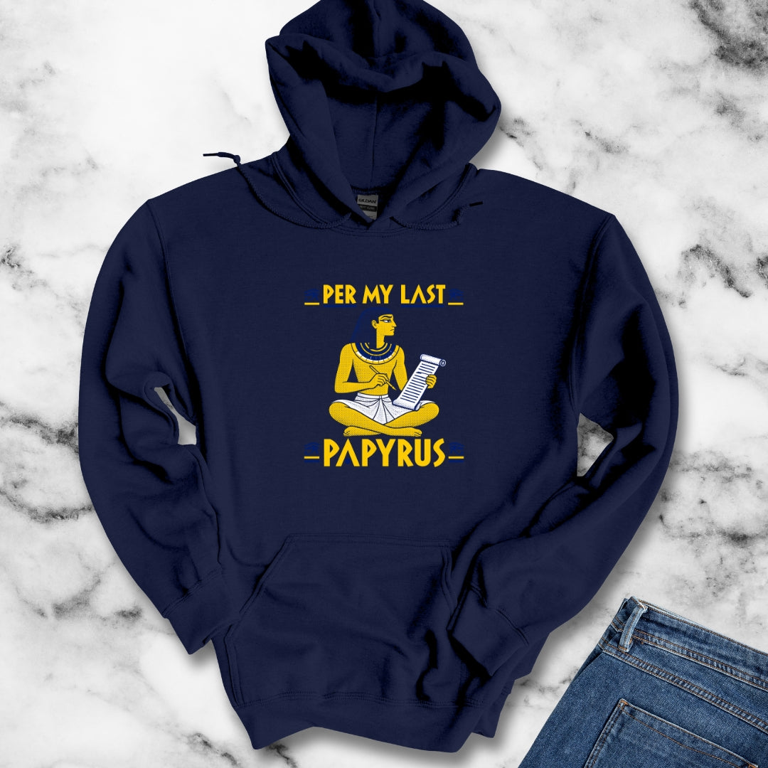 Per My Last Papyrus Egyptian Scribe Hoodie