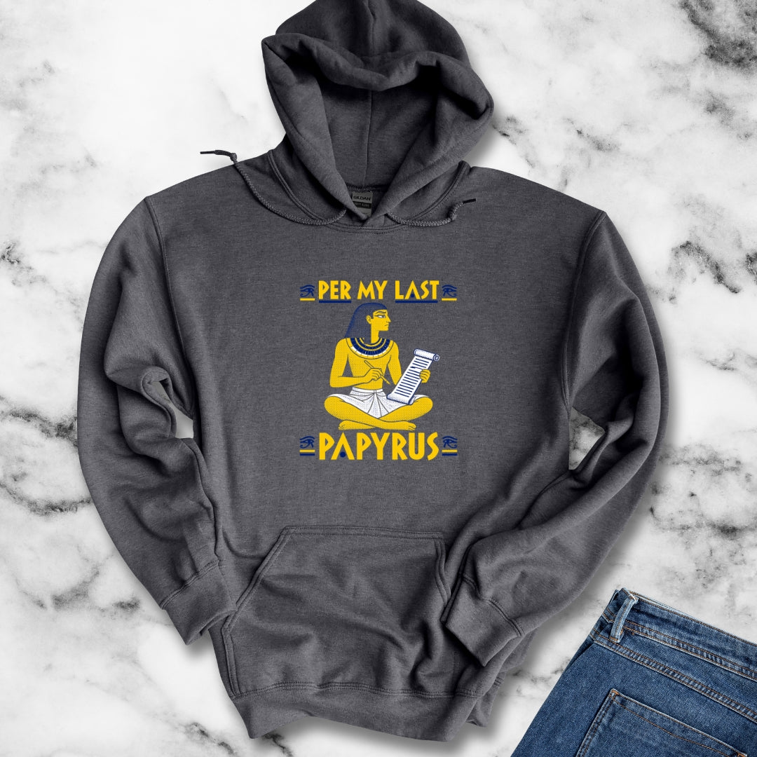 Per My Last Papyrus Egyptian Scribe Hoodie