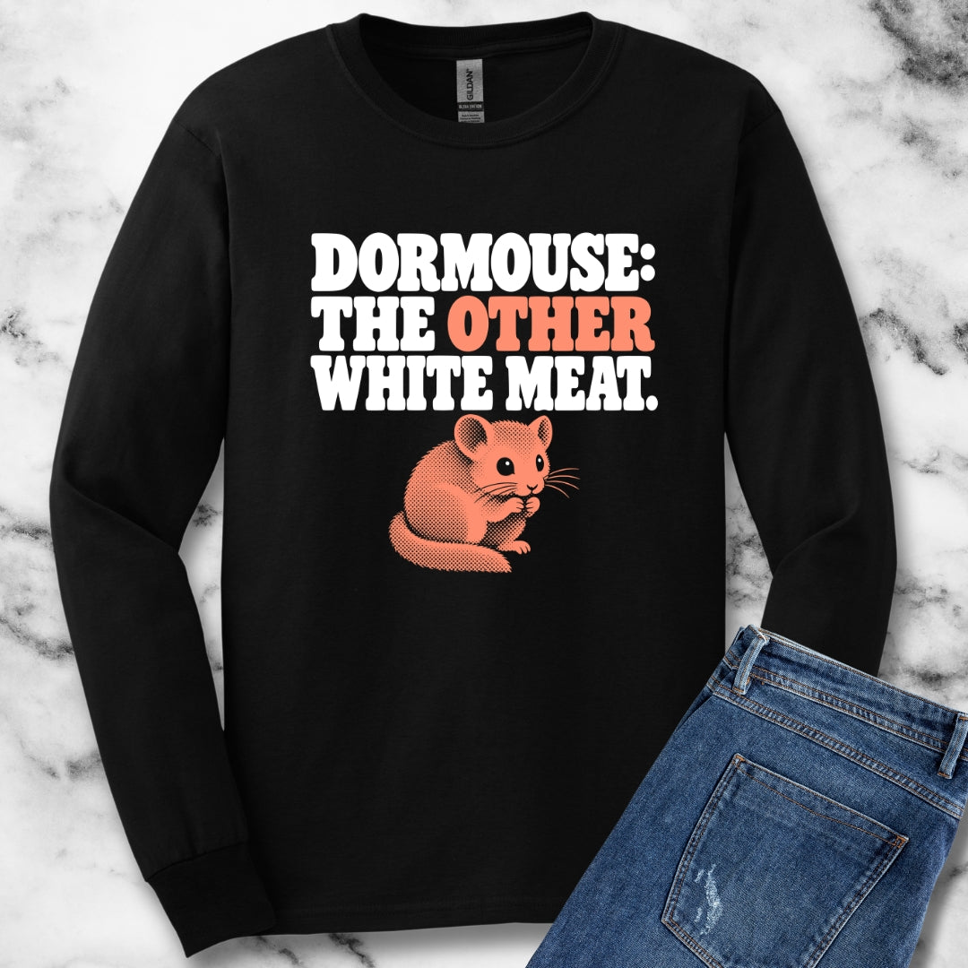 Dormouse Other White Meat Unisex Long Sleeve Tee