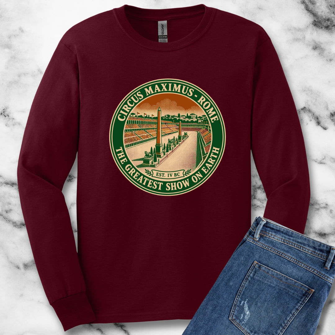 Circus Maximus Greatest Show Unisex Long Sleeve Tee