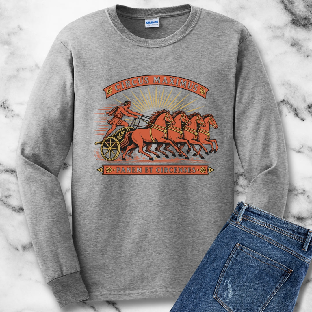 Circus Maximus Panem et Circenses Unisex Long Sleeve Tee