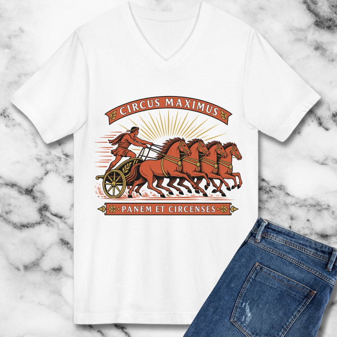 Circus Maximus Panem et Circenses V-neck