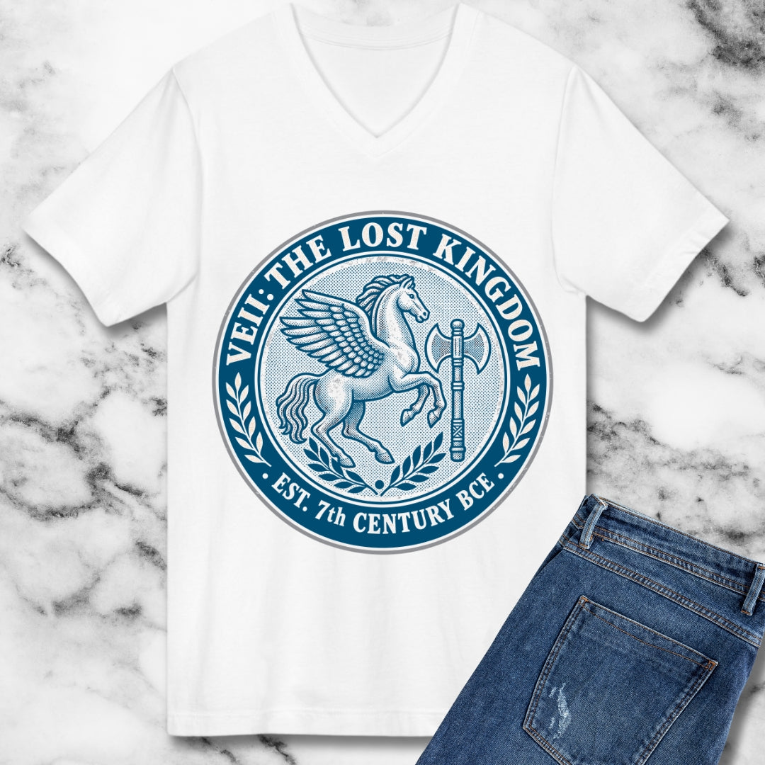 Veii Lost Kingdom Etruscans V-neck
