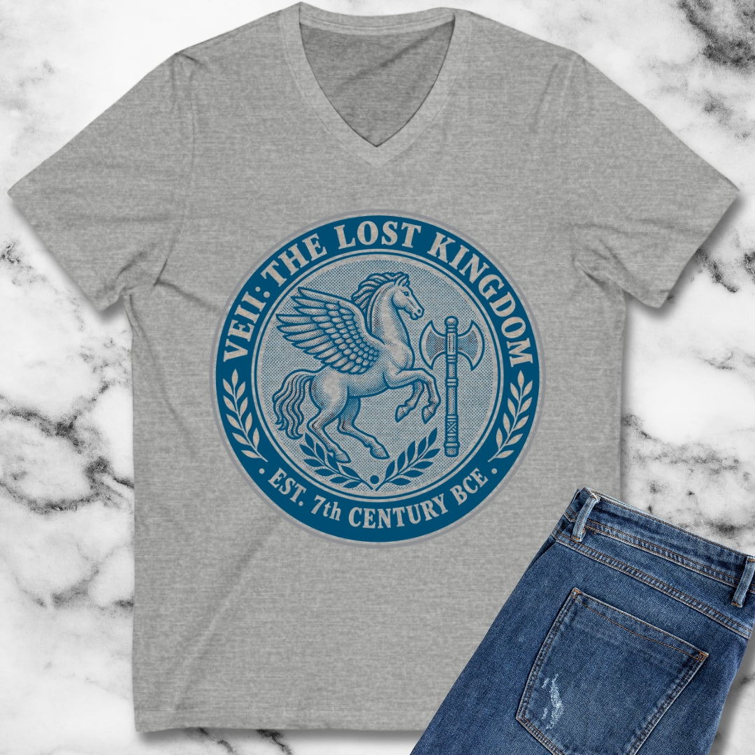 Veii Lost Kingdom Etruscans V-neck
