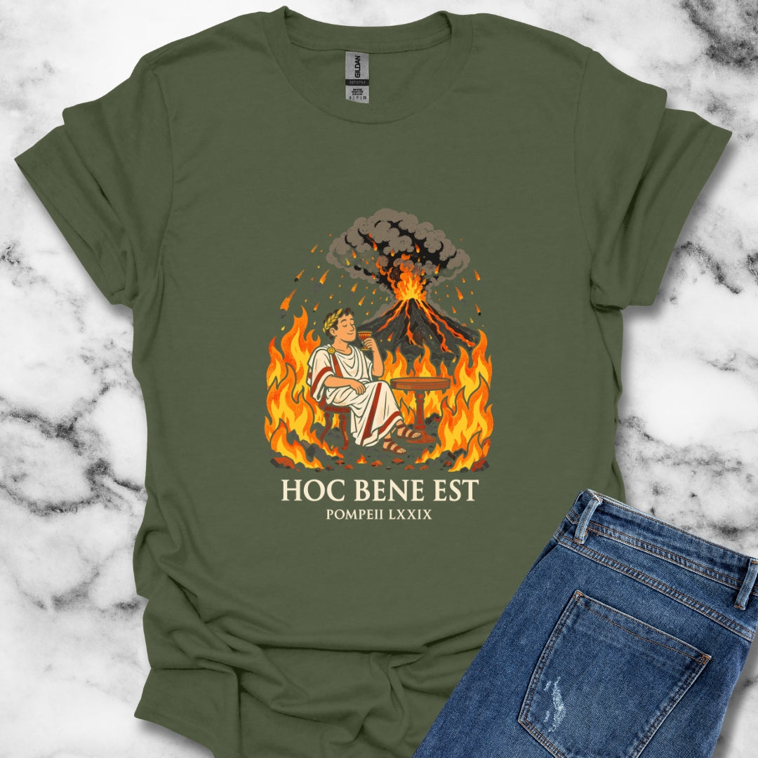 Hoc Bene Est Pompeii T-Shirt