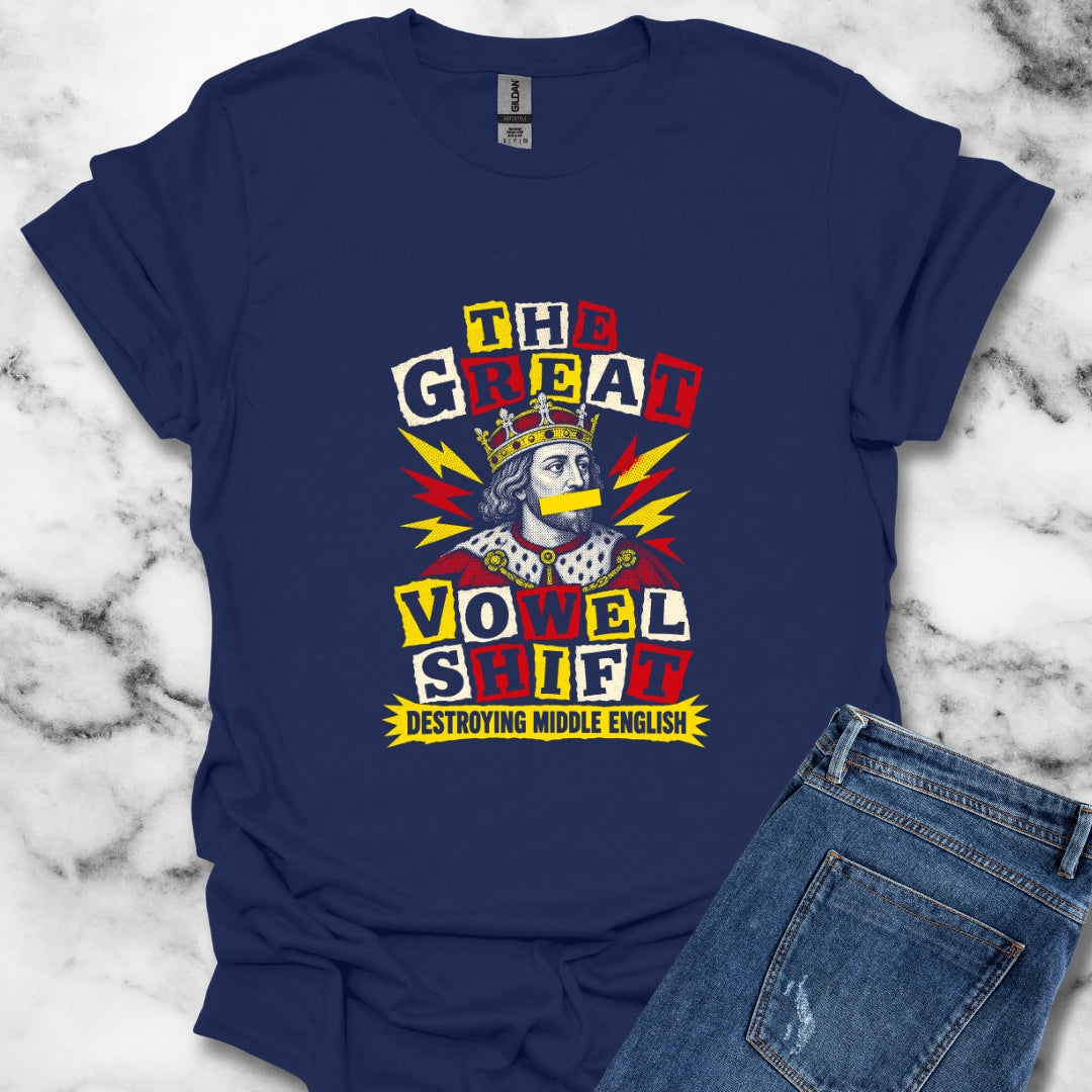 Great Vowel Shift Punk T-Shirt