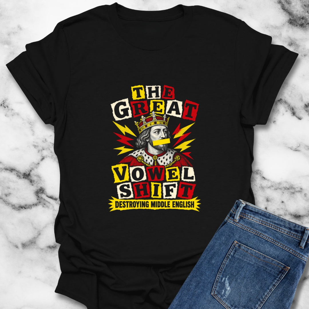 Great Vowel Shift Punk T-Shirt