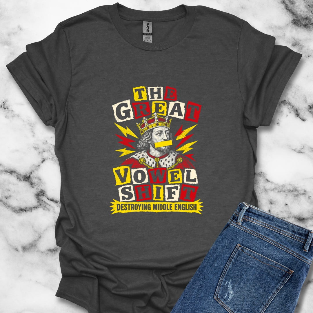 Great Vowel Shift Punk T-Shirt