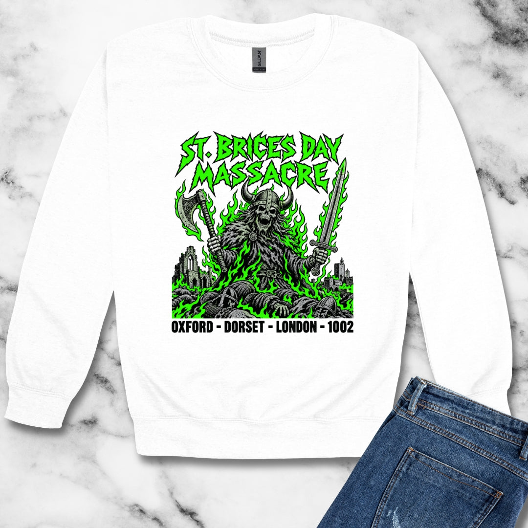 St. Brice's Day Massacre Unisex Heavy Crewneck Sweatshirt