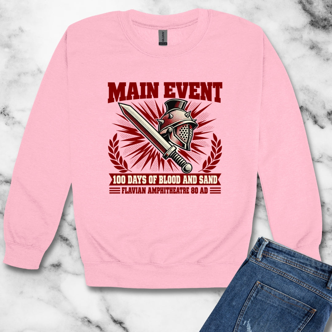 Flavian Main Event Unisex Heavy Crewneck Sweatshirt