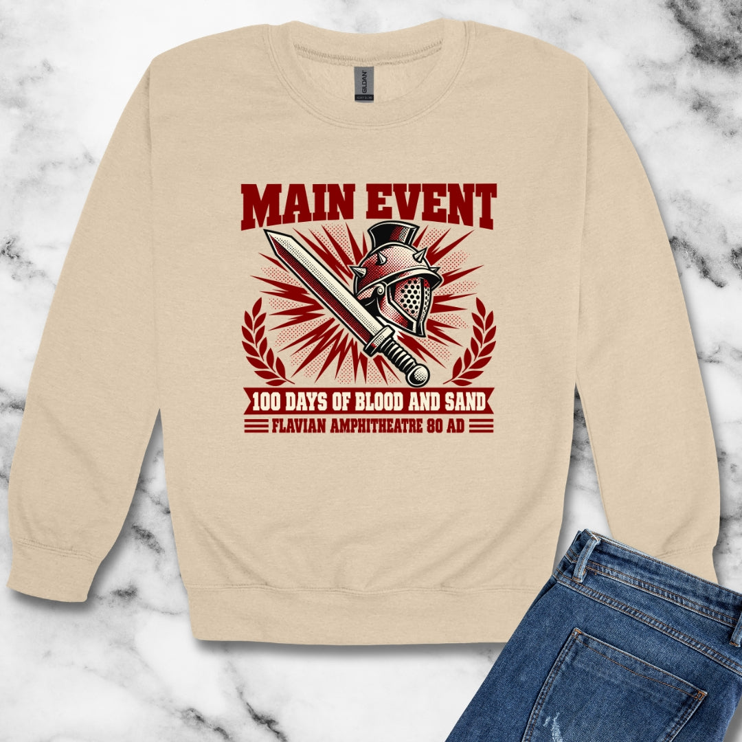 Flavian Main Event Unisex Heavy Crewneck Sweatshirt