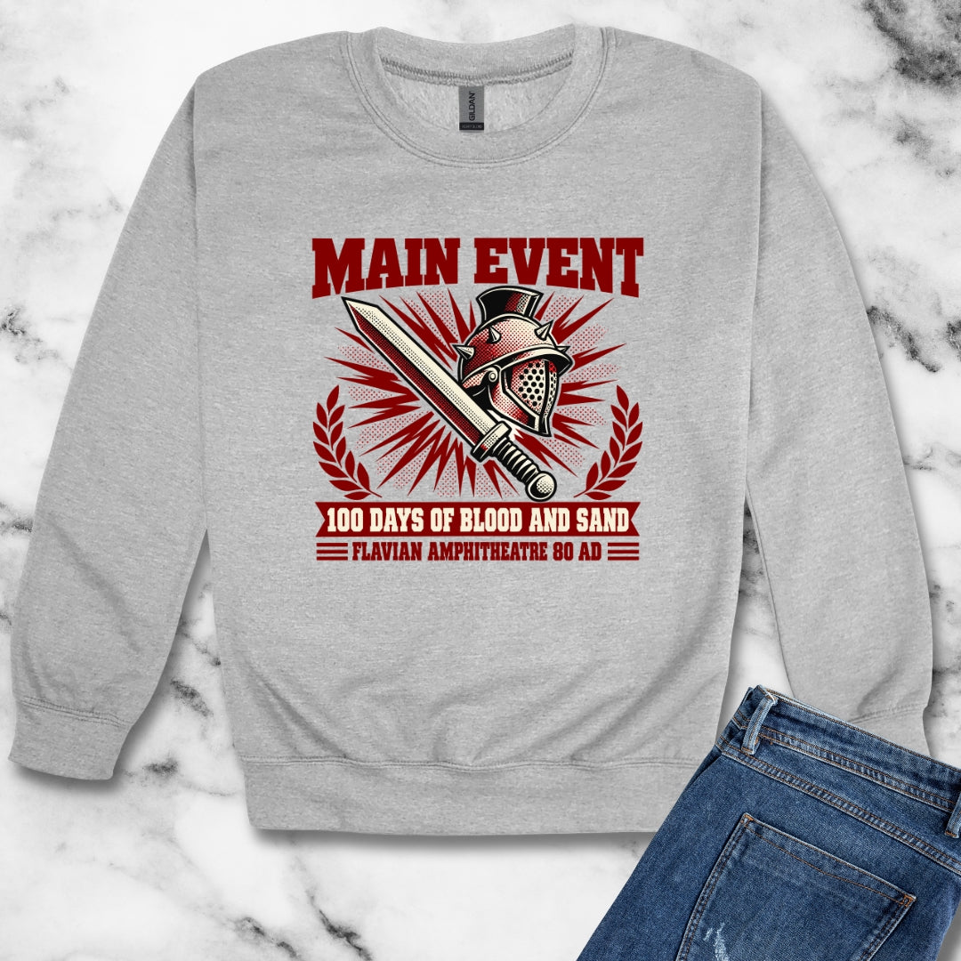 Flavian Main Event Unisex Heavy Crewneck Sweatshirt