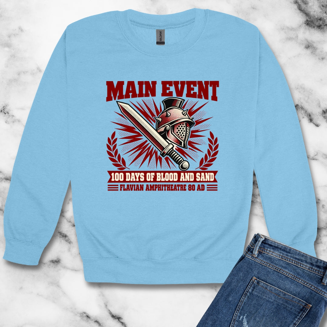 Flavian Main Event Unisex Heavy Crewneck Sweatshirt