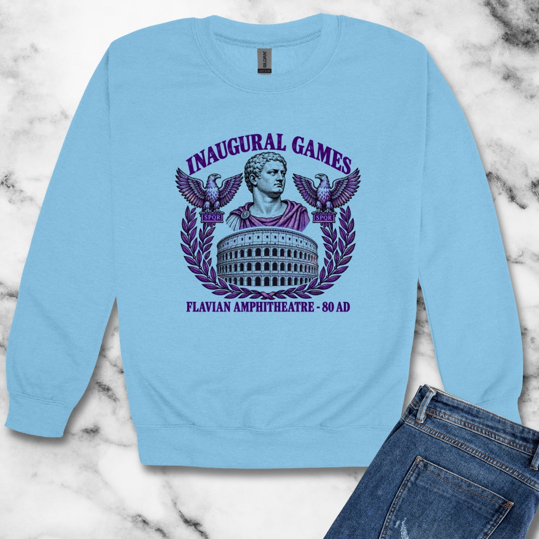 Titus Inaugural Games Unisex Heavy Crewneck Sweatshirt