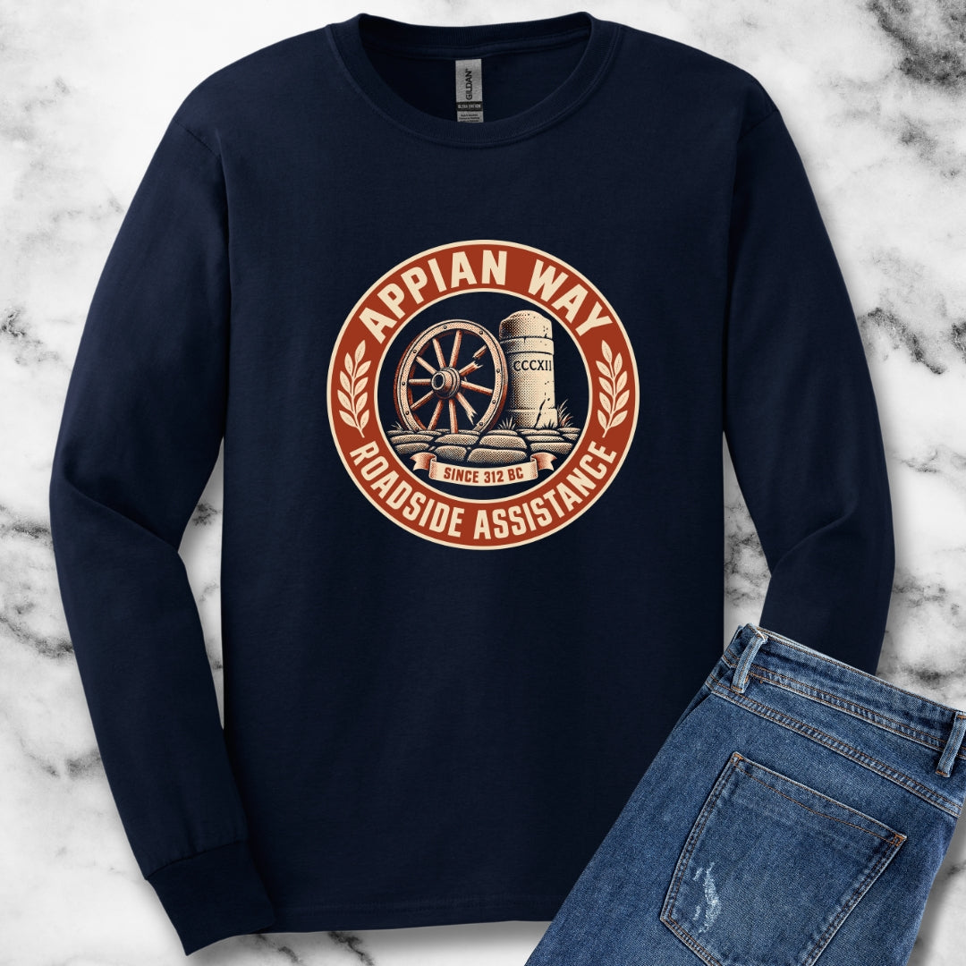 Appian Way Roadside Assistance Unisex Long Sleeve Tee