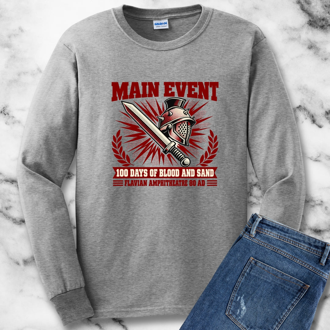 Flavian Main Event Unisex Long Sleeve Tee