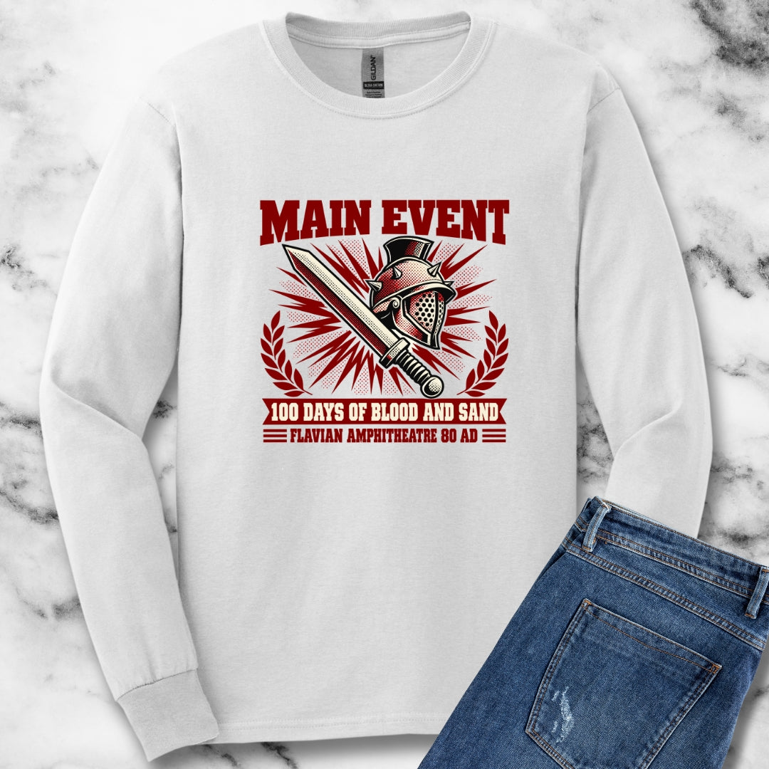 Flavian Main Event Unisex Long Sleeve Tee