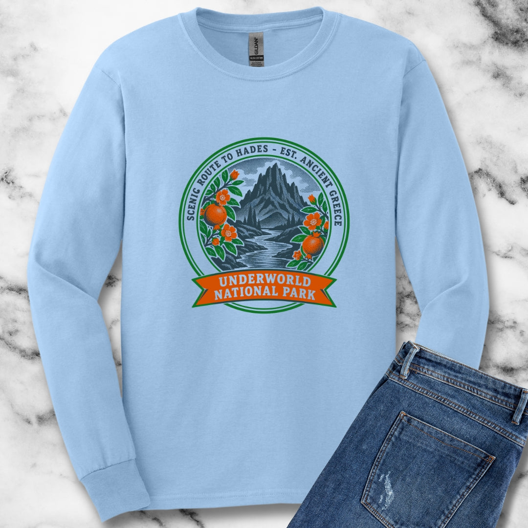 Underworld National Park Unisex Long Sleeve Tee