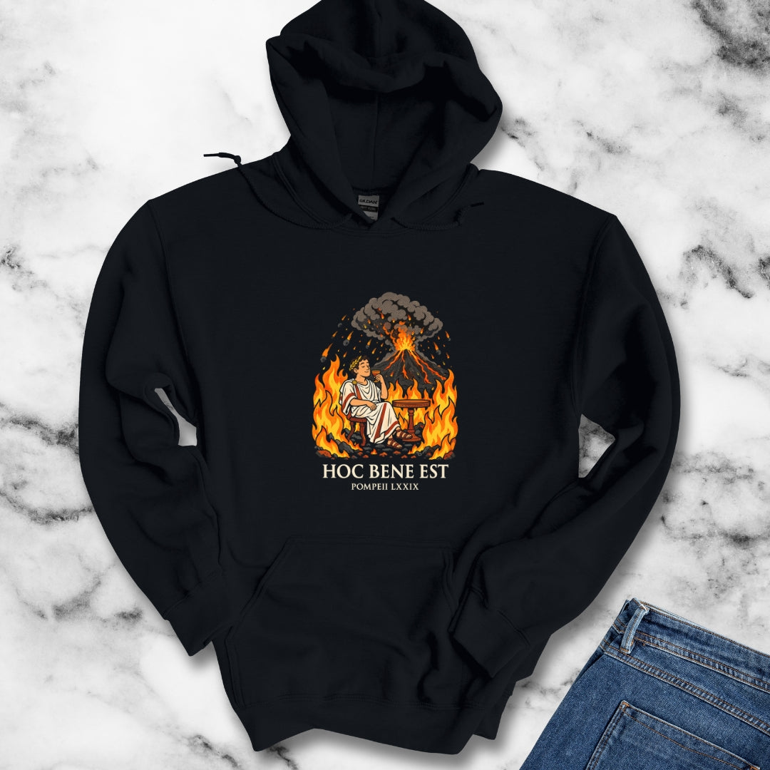 Hoc Bene Est Pompeii Hoodie