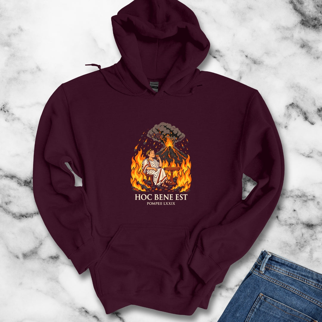 Hoc Bene Est Pompeii Hoodie