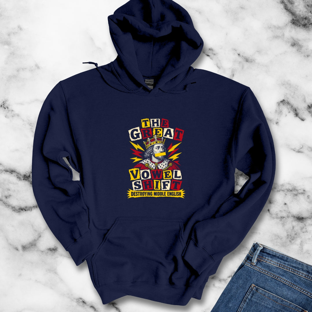 Great Vowel Shift Punk Hoodie