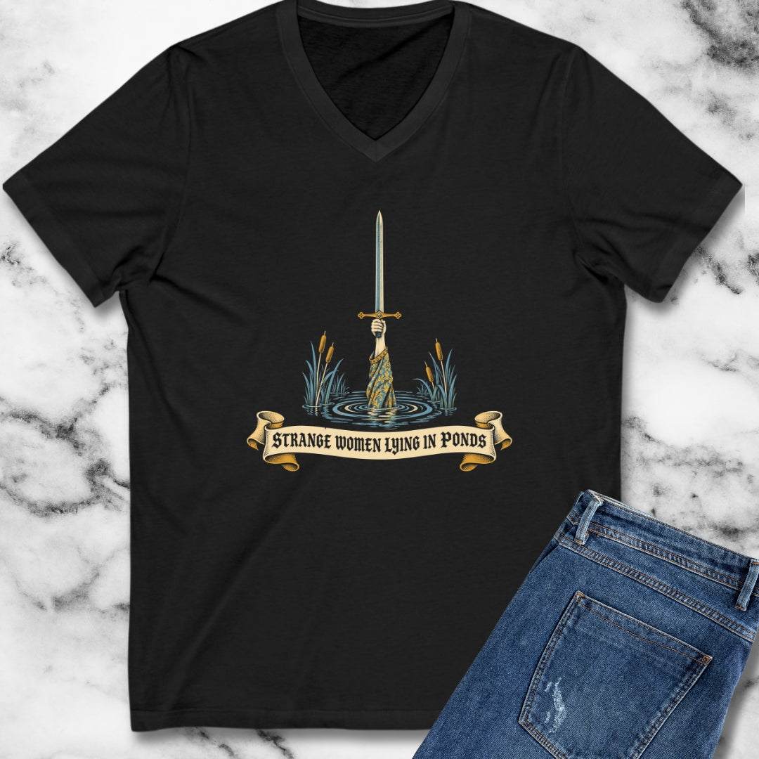 Strange Women Lying in Ponds V-Neck