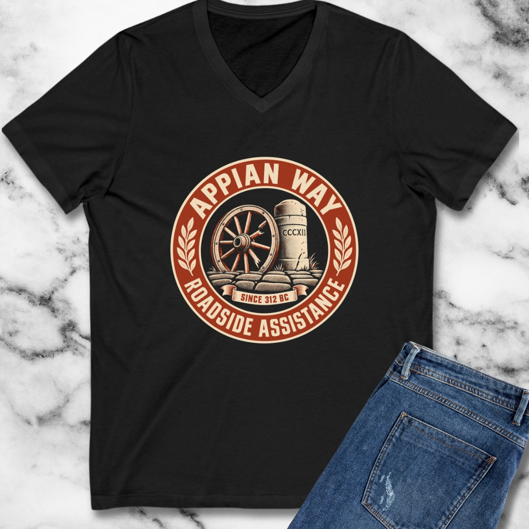Appian Way Roadside Assistance V-Neck