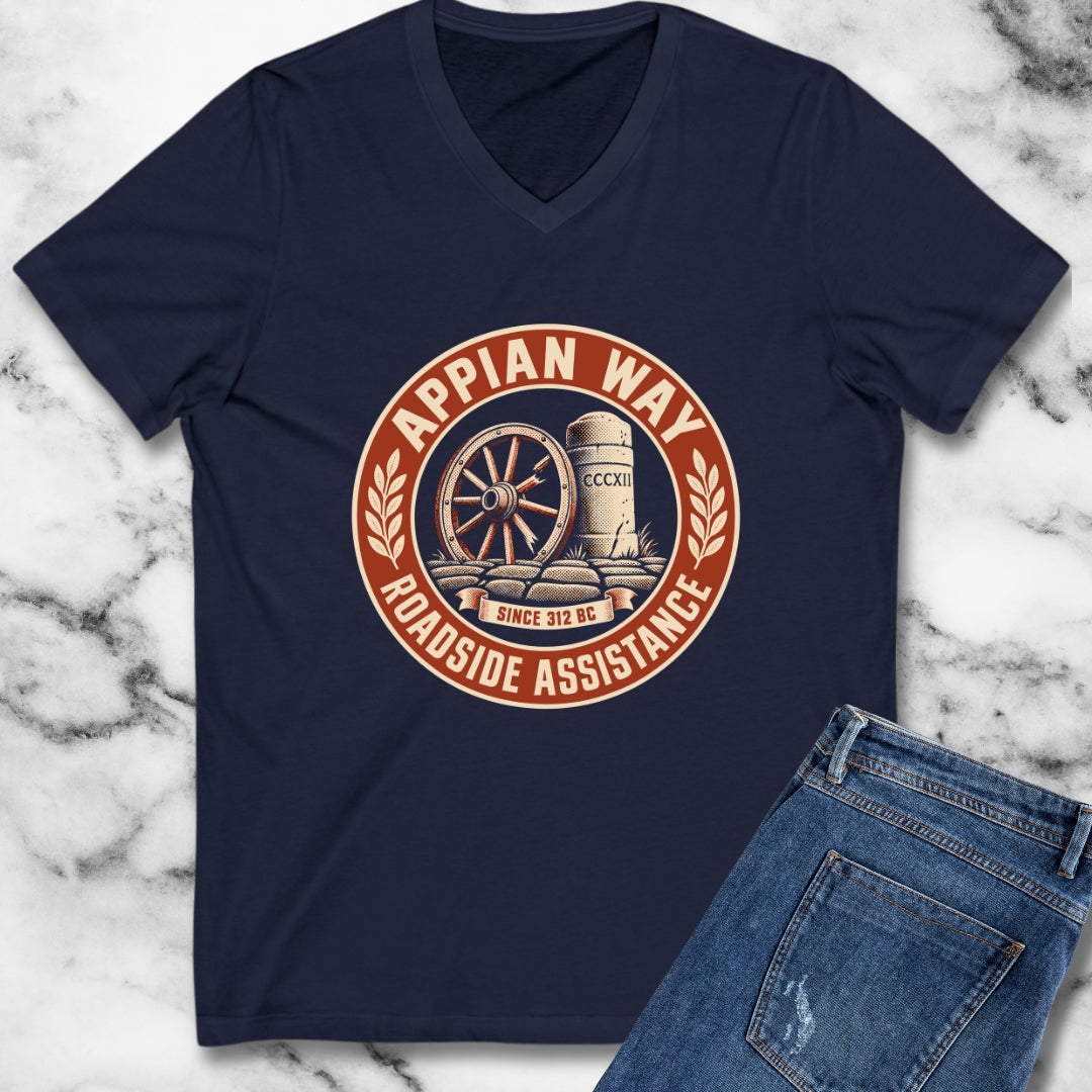 Appian Way Roadside Assistance V-Neck