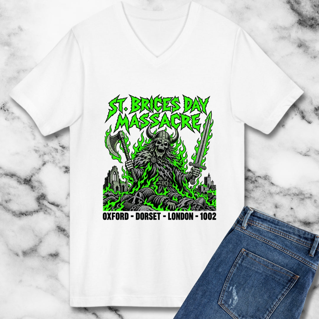 St. Brice's Day Massacre V-neck