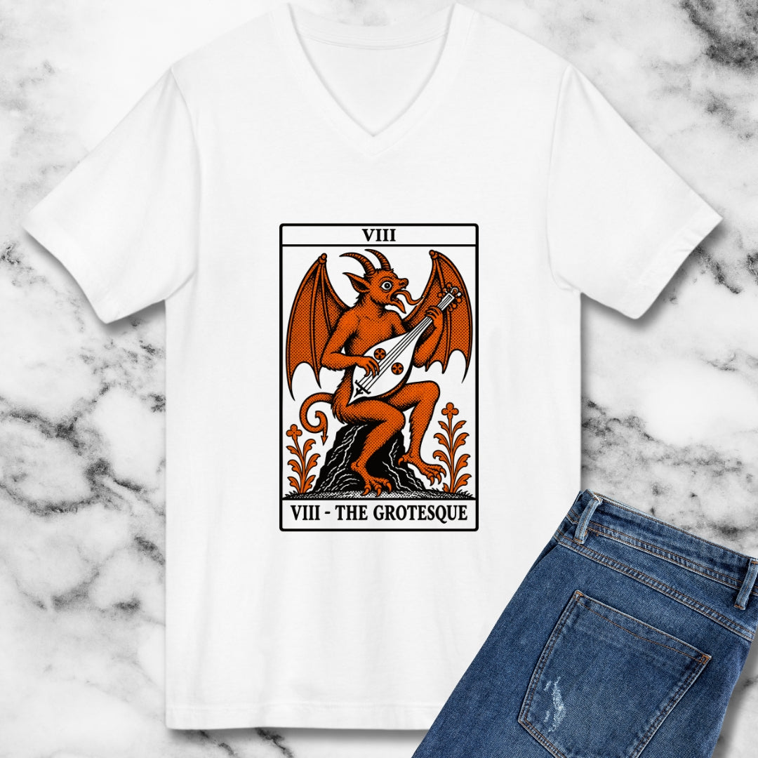 Luttrell Grotesque Tarot V-neck
