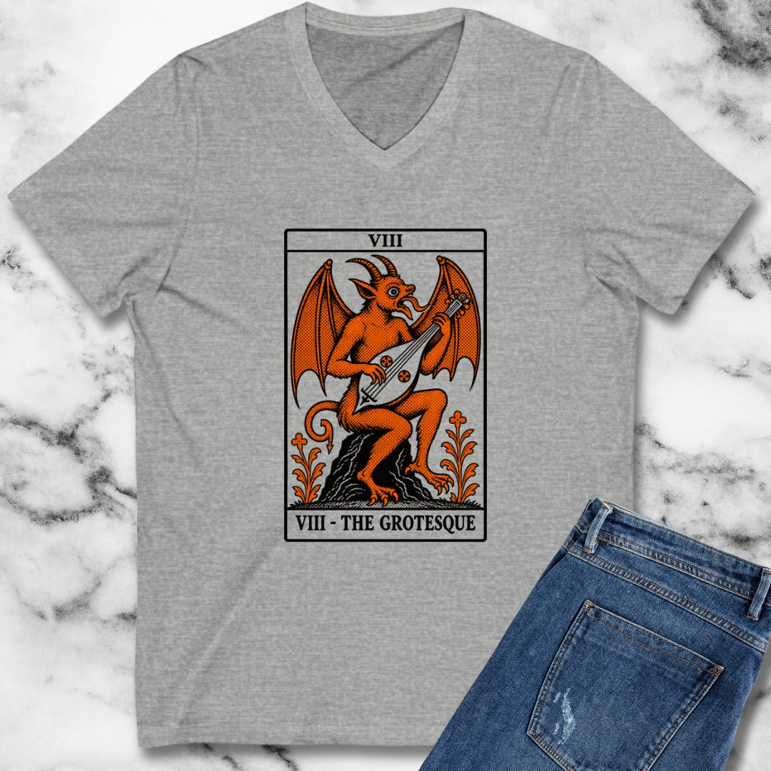 Luttrell Grotesque Tarot V-neck