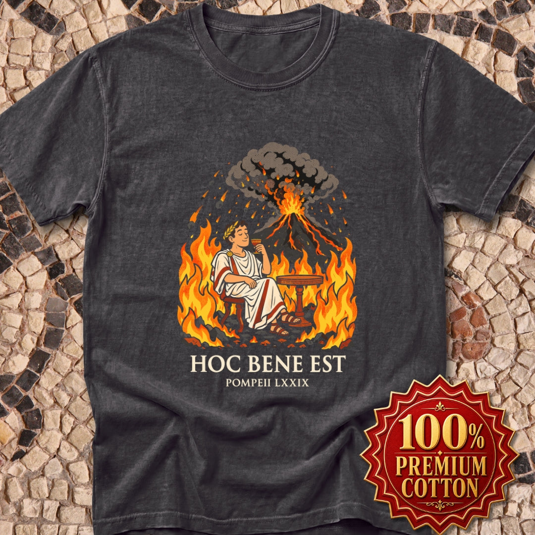 Hoc Bene Est Pompeii Premium Tee